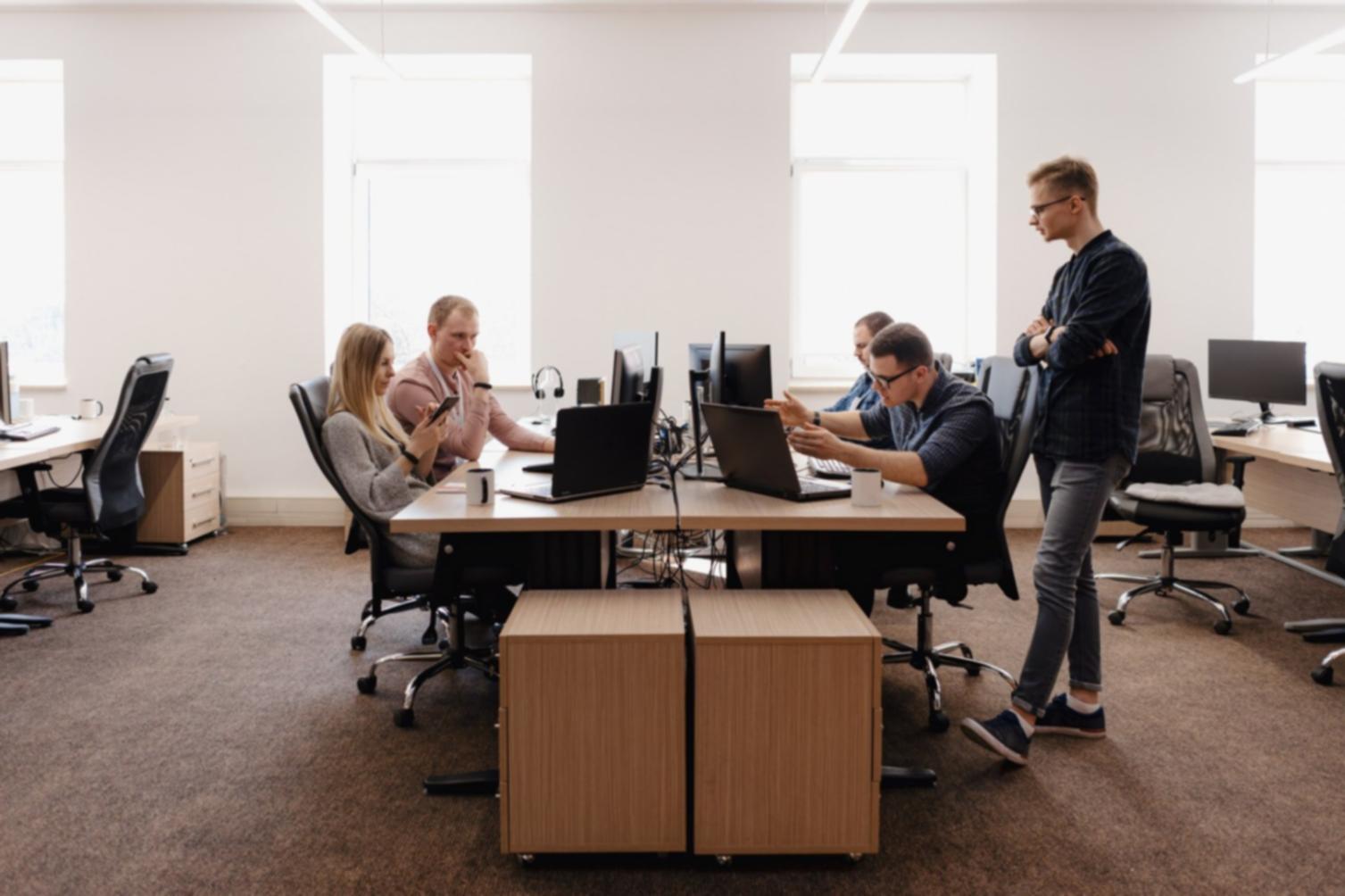 Beratungsgespräch in unserem Büro